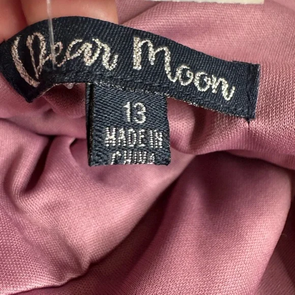 2/for $20 🪩 DEAR MOON Blush Pink Sequin Mini Dress 💓 (Size 13) - Picture 8 of 9
